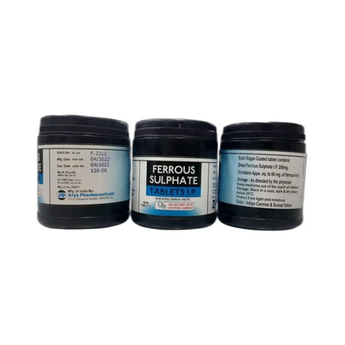 Ferrous Sulphate Tablets - Drug Type: General Medicines