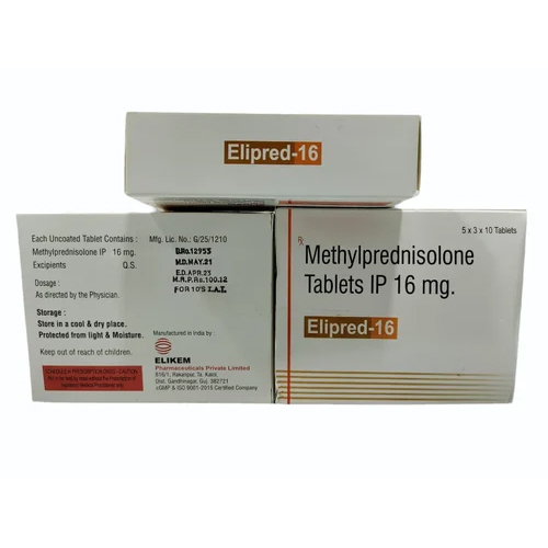 16mg Methylprednisolone Tablets IP