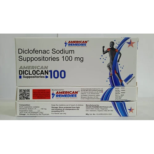 Diclofenac Sodium Suppositories