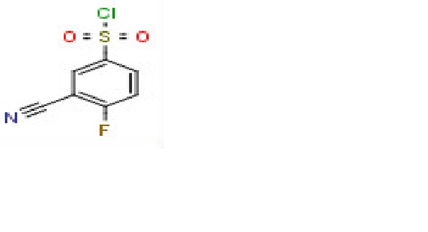 3-Cyano-4-fluorobenzenesulfonyl chloride