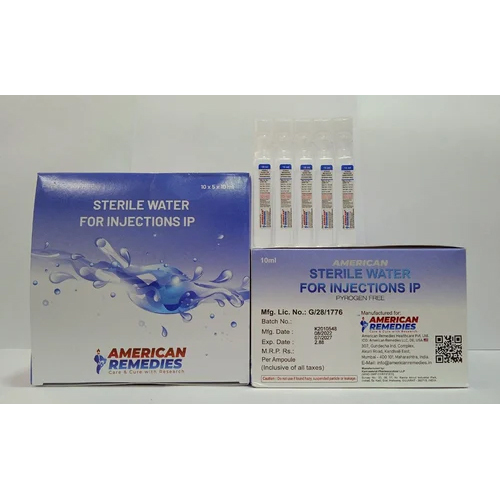 Sterile Water For Injections Ip