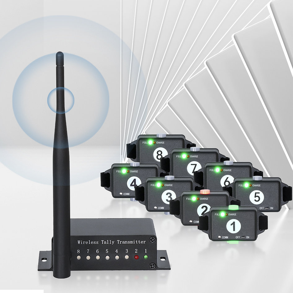 VIDEOCAST VTA-8 Wireless Tally Light Transmission