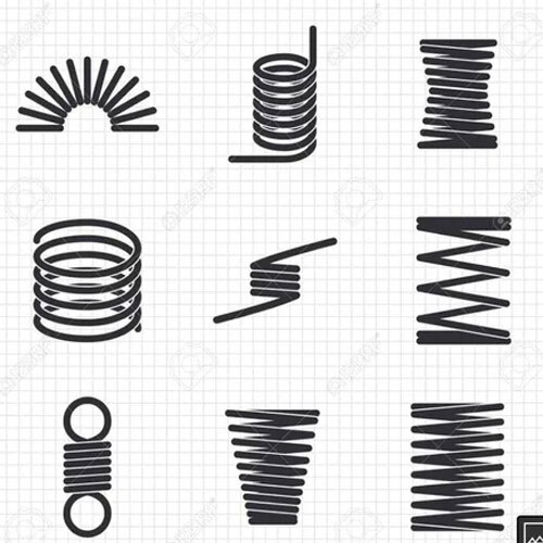 Metal Spring - Color: Silver