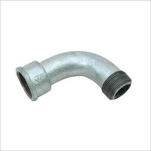 Gi Short Bend 1-1/4 Inch - Malleable Iron, Round | Isi Marked, Conforms To Is: 1879 Standards, Durable Pipe Fitting For Industrial Use