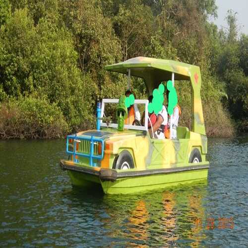 Electric Battery Operated Hummer Boat - Dimensions: 14X5.5 (Lxw) Foot (Ft)