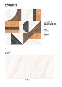 Modern glossy porcelain tiles for living room