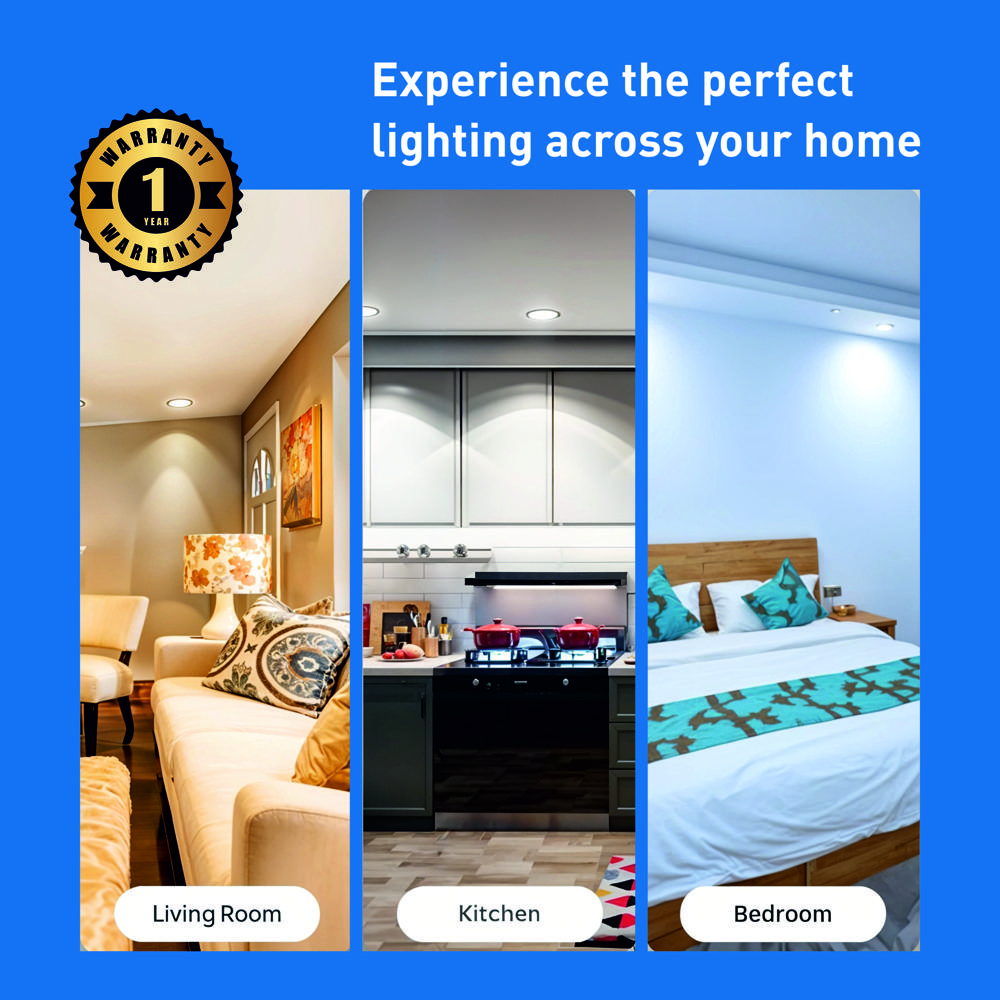 7w Alexa Conceal Colour (R, B, G, P) (5050 Dob) - Color: White