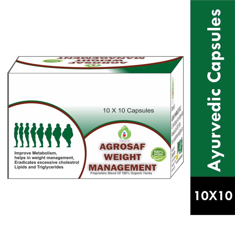 Agrosaf Weight Management Capsule - Age Group: For Adults