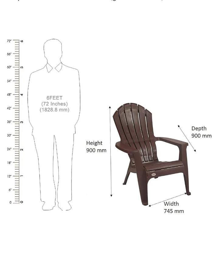 Supreme Relax Chair - Color: Brown