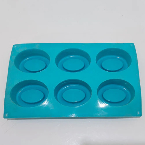Pears Oval Shaped Soap Mould - Color: Blue