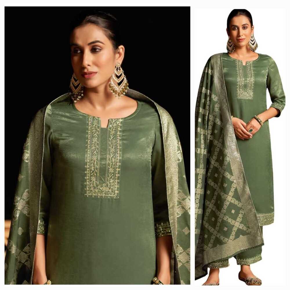 Premium Quality Party Wear 3 Pic Collection at Best Price in Surat ...