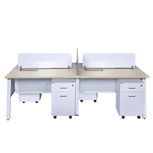 Optima 11 Workstation Table - Color: White