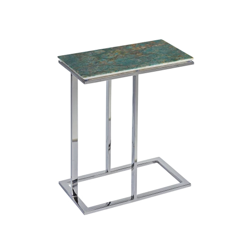 Cairo Corner Table - Color: Silver