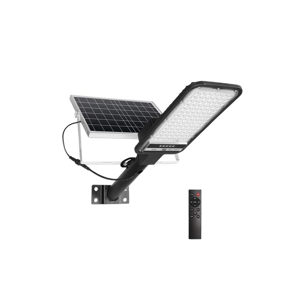 100W Solar Street Light with Remote & Sensor