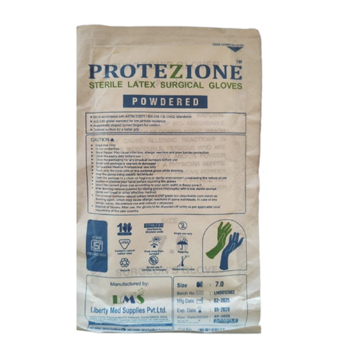 Protezione Sterile Latex Surgical Gloves - Color: White