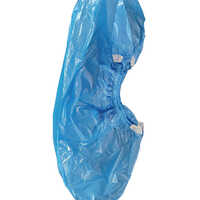 Blue Plastic Shoe Cover