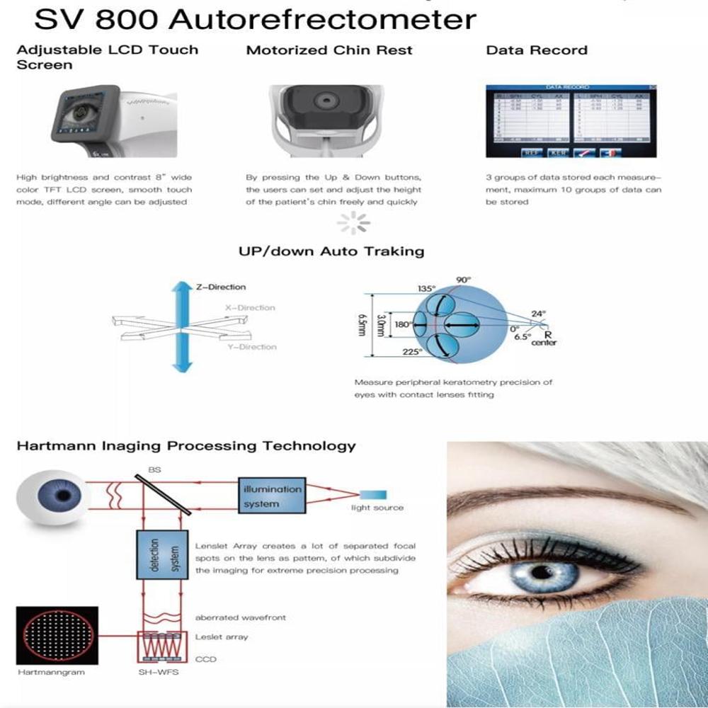 Sv 800 Auto Refrctometer With Keretometer - Feature: High Speed