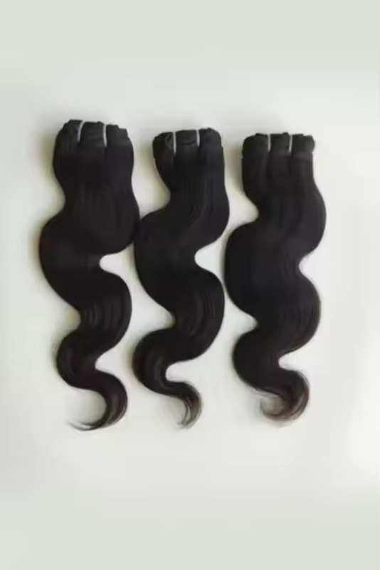Body Wave Human Hair Weft Extensions ( 20 INCH )
