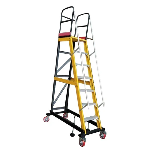 Frp Trolley Step Ladder - Size: 5 Feet