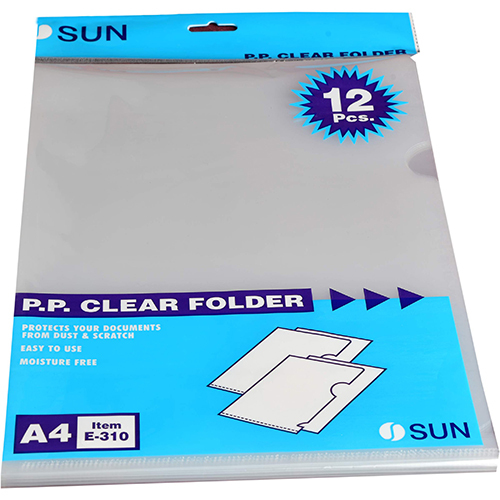 Pp Clear Folder - Feature: High Quality