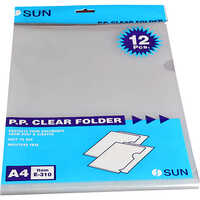 Pp Clear Folder - Feature: High Quality
