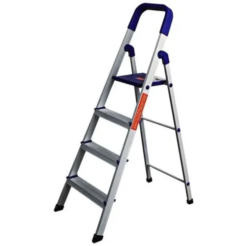 Aluminium Folding Ladder - Size: 6 Feet