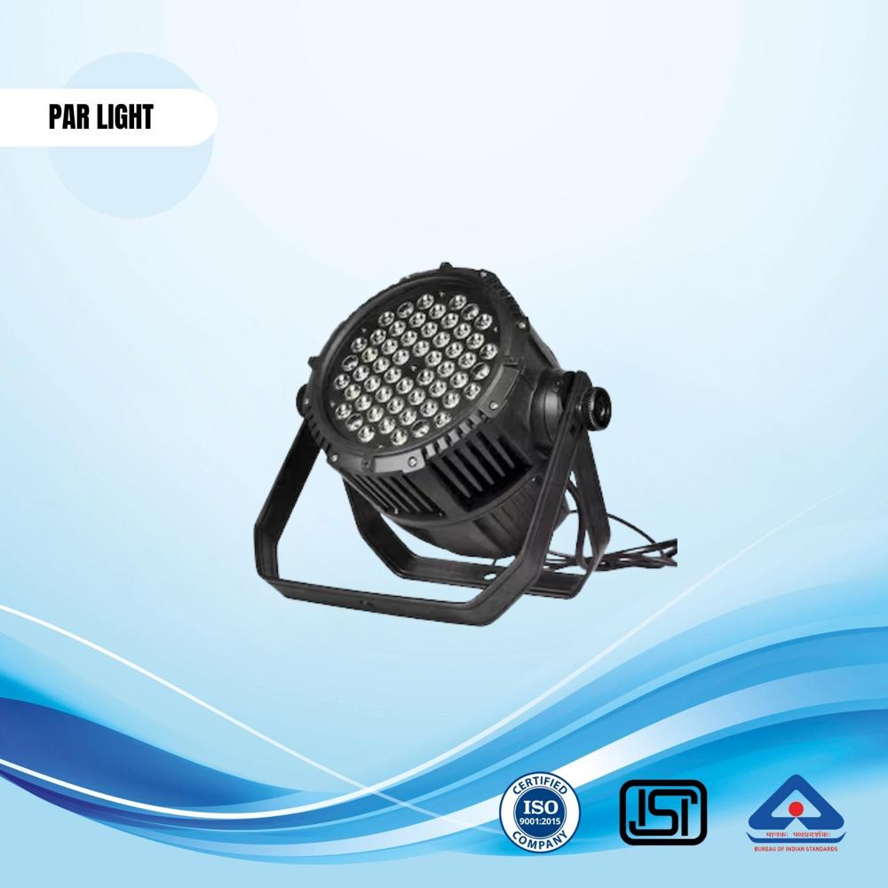 12 Led Par Light - Color: Black