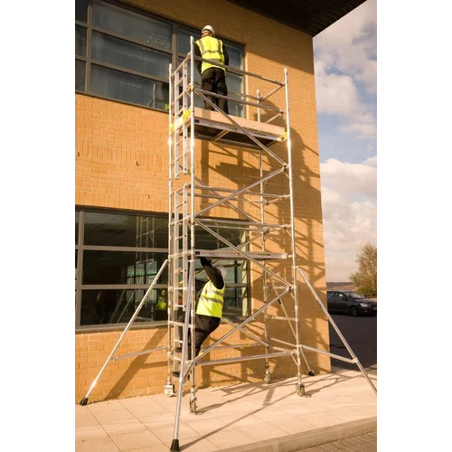 Aluminum Scaffolding Ladder - Material: Aluminium