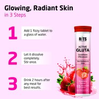 Glutathione Effervescent Tablets- Strawberry Flavor