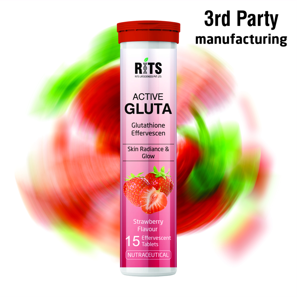 Glutathione Effervescent Tablets- Strawberry Flavor