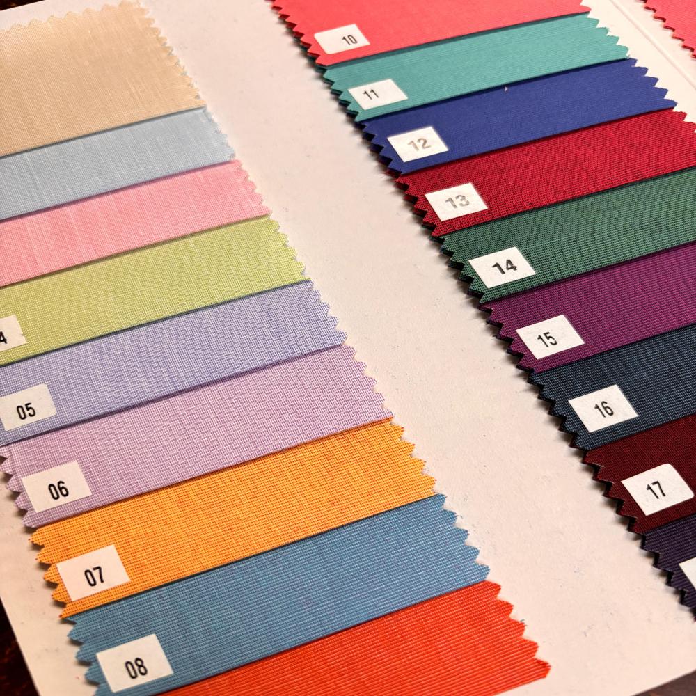 Unicolour 100% Cotton Width 58