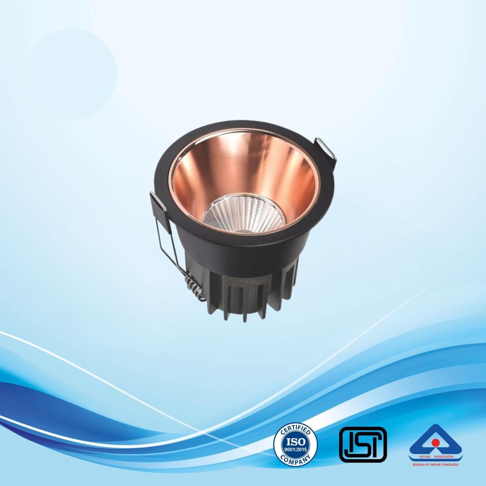 12w Golden Fish Cob Ligh - Color: Black