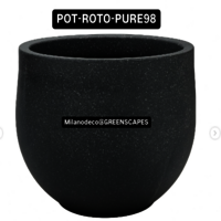 Pure Planter - Color: Grey Stone Sand Stone