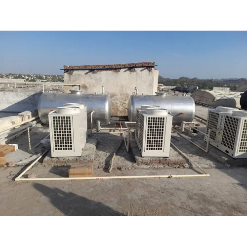 Commercial Heat Pump Water Heater - Color: Silver