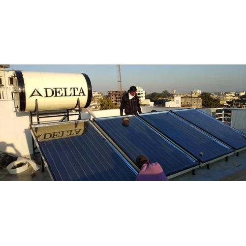 Solar Water Heater 200 Lpd Delta - Color: White