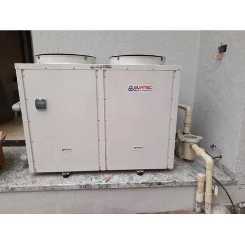 Swimming Pool Heat Pump 35 Kw - Color: White