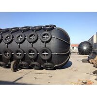 Rubber Fenders - Variable Dimensions, Black Color, 60 Shore A Hardness | Dockside Vessel Protection, Iso Compliance