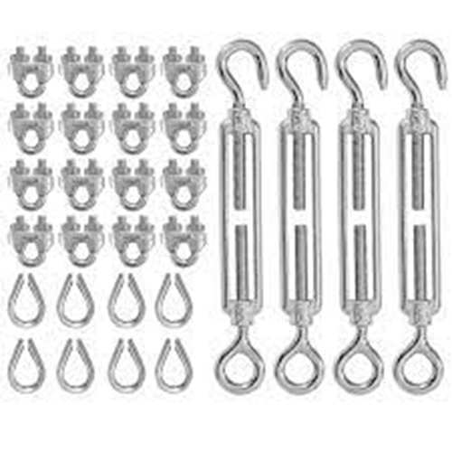Turn Buckles - Thimbles - Hooks - Attributes: Durable