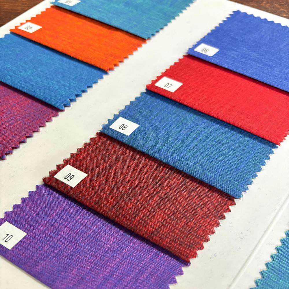 Polyester Linen Shirting Fabric Width 58