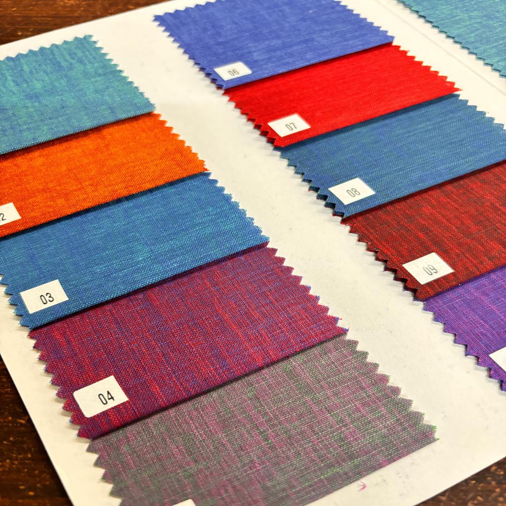 Polyester Linen Shirting Fabric Width 58