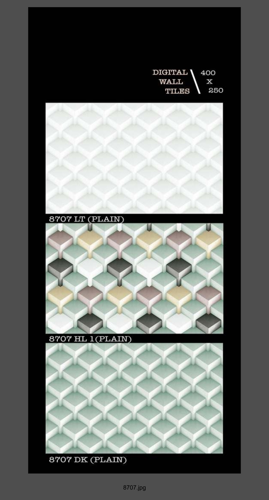 250 X 400 PORCELAIN WALL TILES
