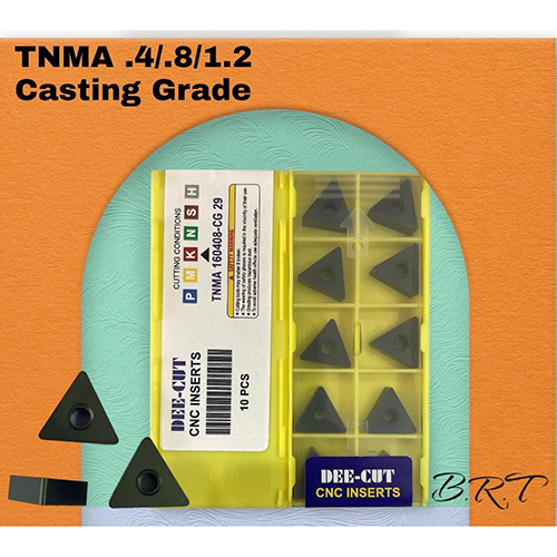 Tnma 160408-Cg-29 Casting Grade Cnc Inserts - Color: Black