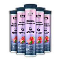 Melatonin Effervescent Tablets- Mix Berry