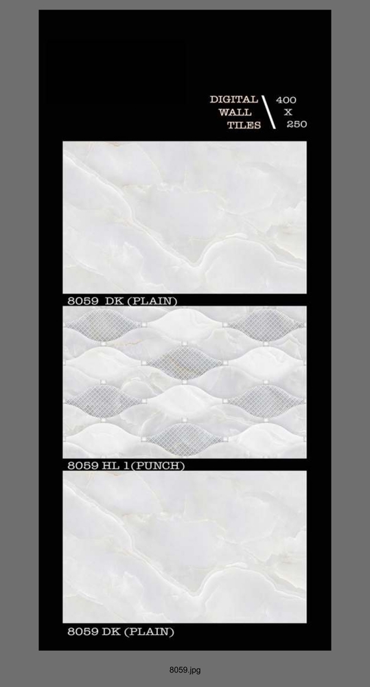 250 X 400 VITRIFIED  WALL TILES