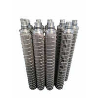 Ss Pleated Wire Mesh Filter Cartridge - Color: Silver