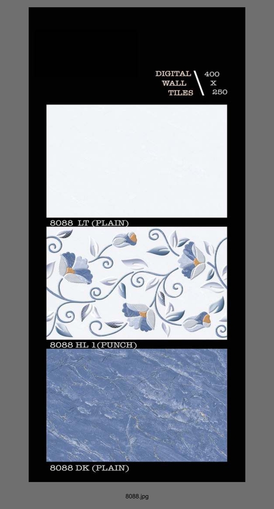 250 X 400 VITRIFIED CERAMIC WALL TILES