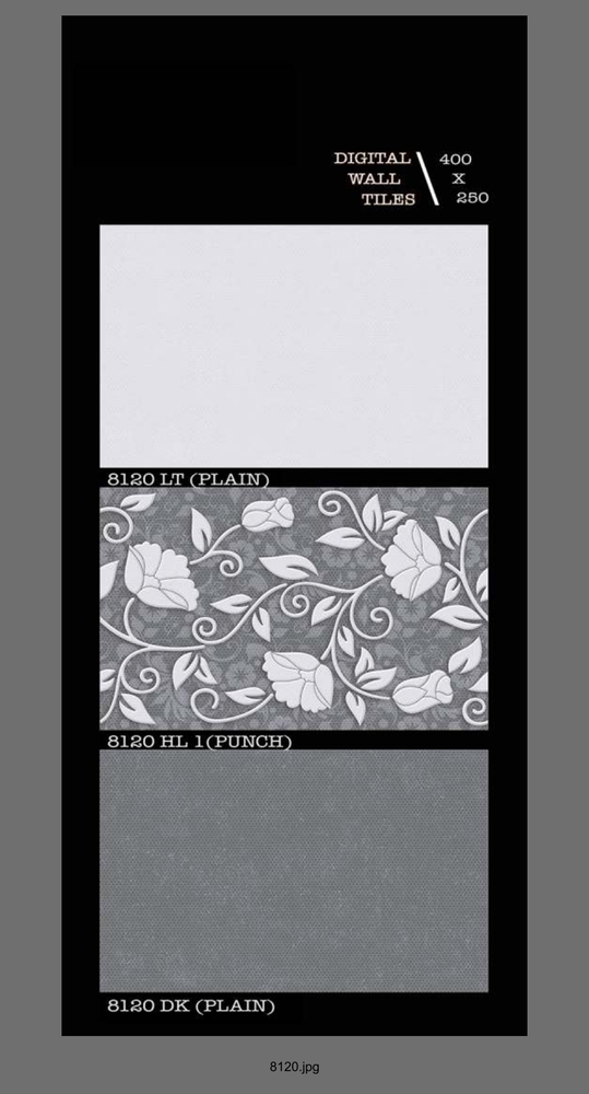 250 X 400 VITRIFIED CERAMIC WALL TILES