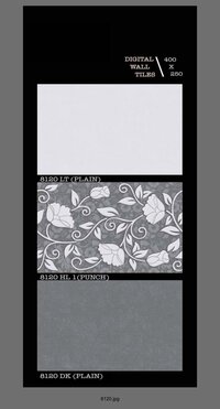 250 X 400 VITRIFIED CERAMIC WALL TILES