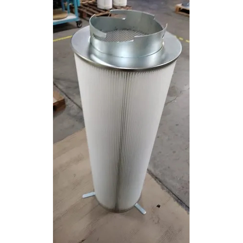Dust Collectors Pleated Filter Cartridge - Color: White