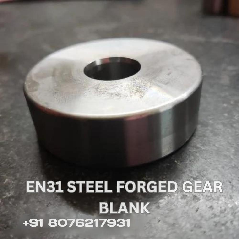 En31 Alloy Steel Forged Gear Blank